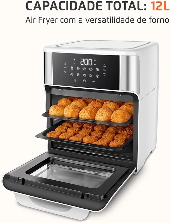 MONDIAL Fritadeira Air Fryer Forno Oven 12L: Análise Completa e Detalhada