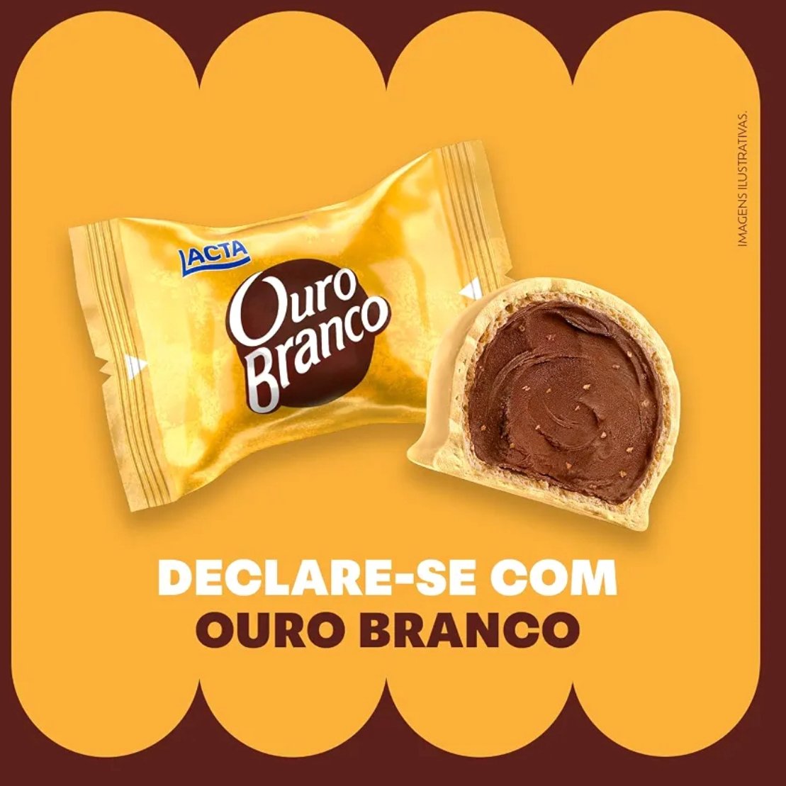 Lacta Ouro Branco - Pacote 1kg